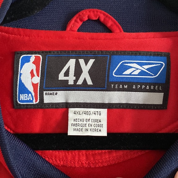 Detroit Pistons Reebok Jacket 4XL - Picture 4 of 7